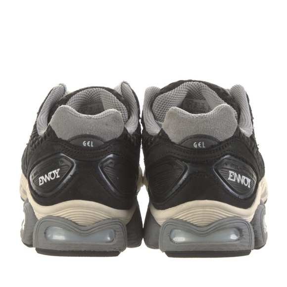 ASICS The Ennoy Professional x Gel Nimbus 9 Black Sheet Rock size mens 7 - Picture 5 of 8